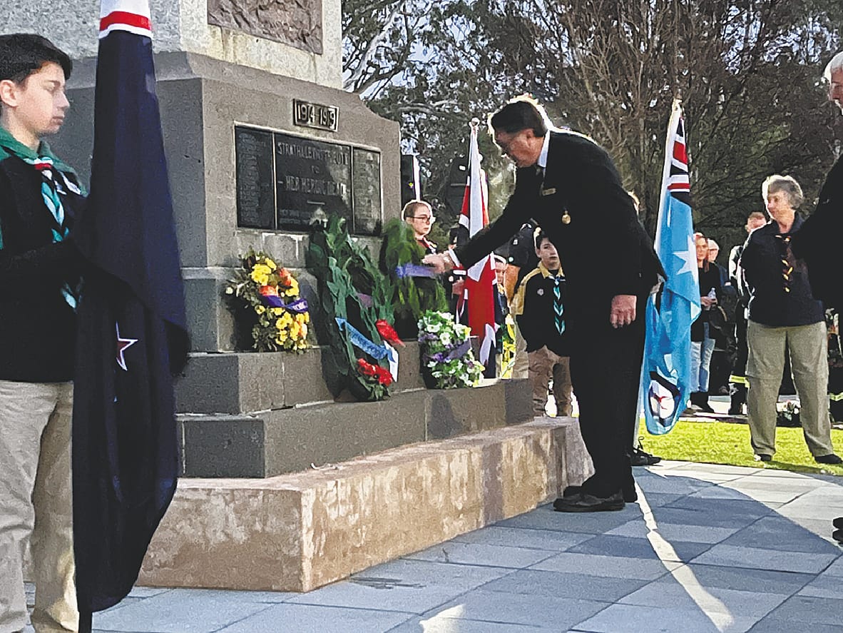 Pictures of Anzac Day 2022 from around the Hills
