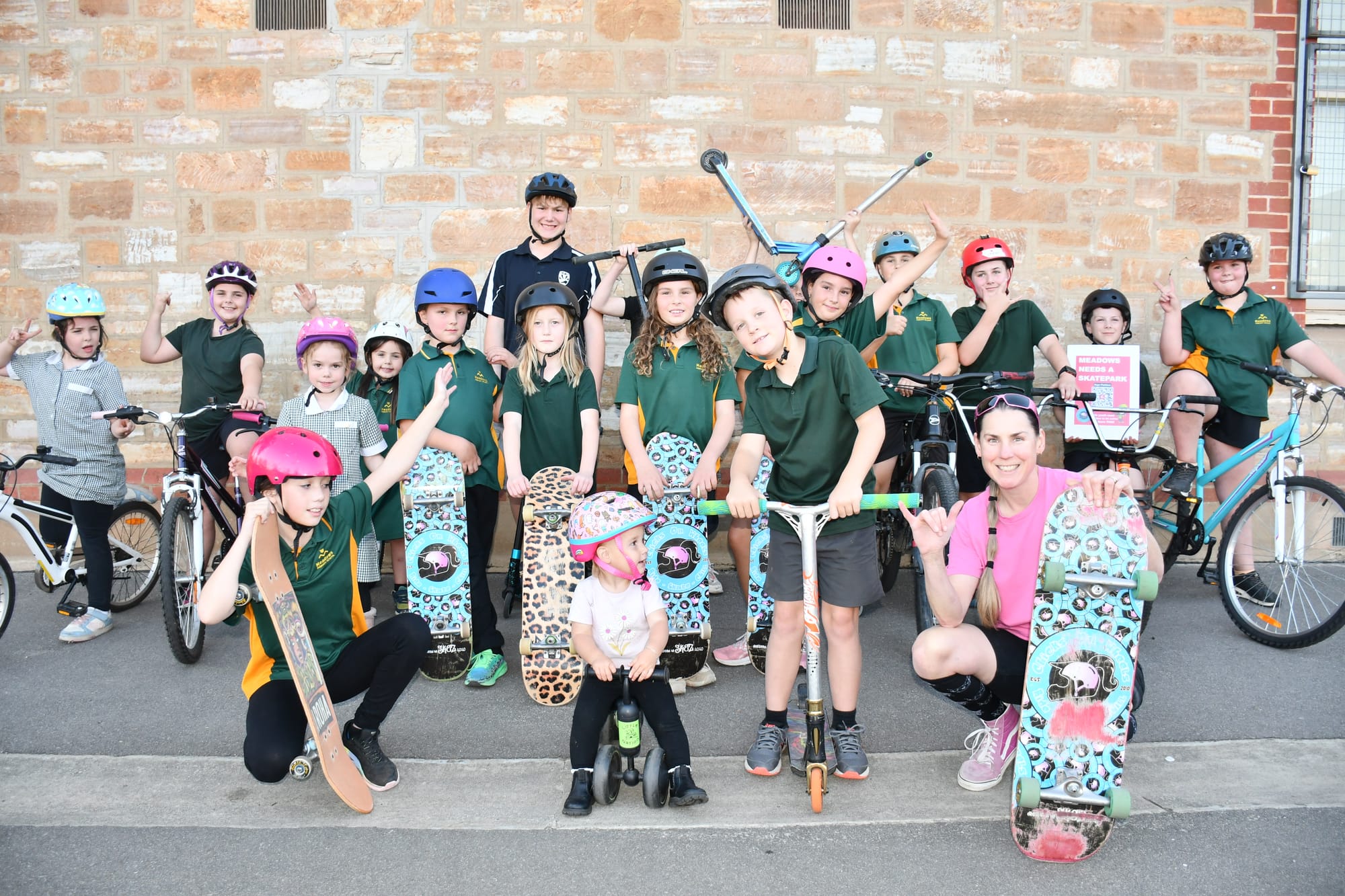 Petition for skate park at Meadows