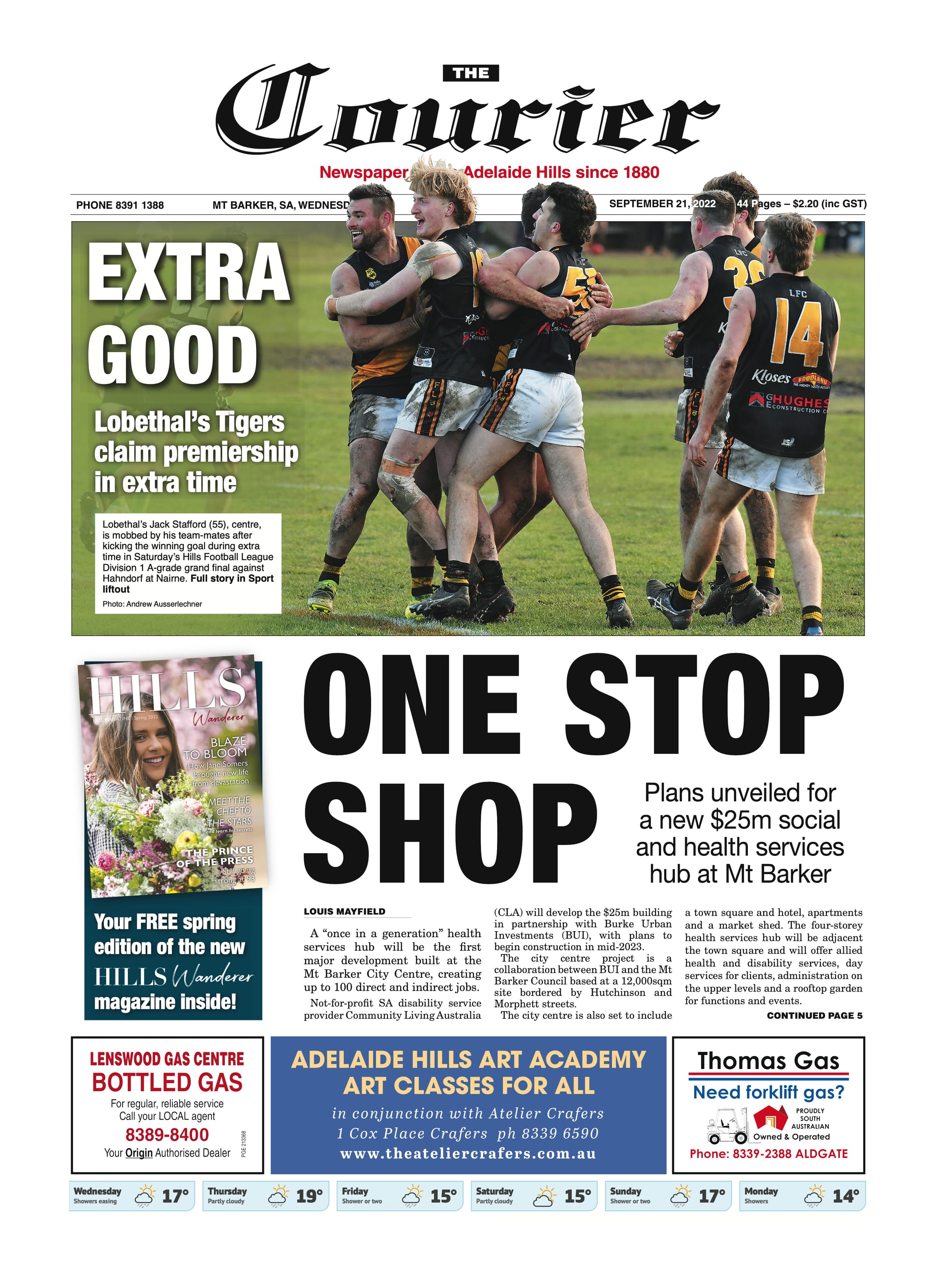 The Courier, September 21, 2022