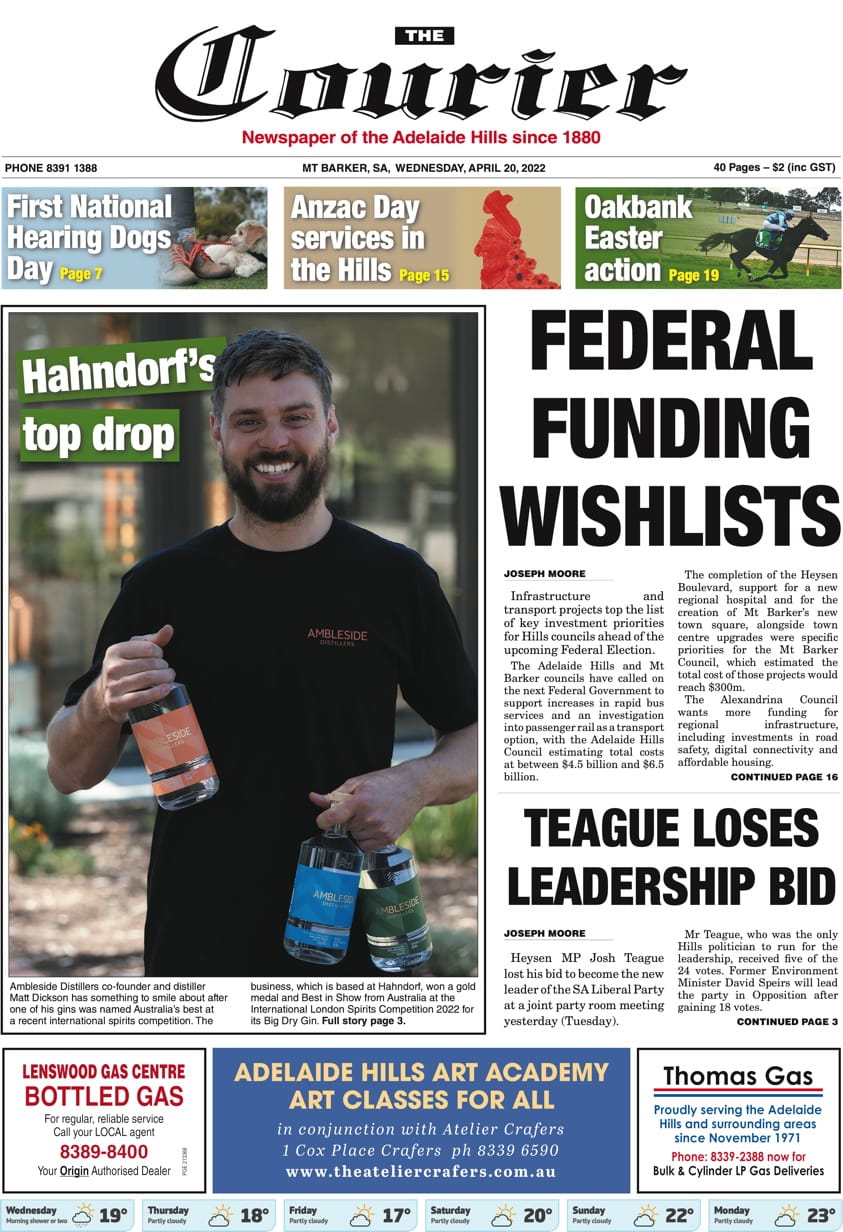 The Courier, April 20, 2022