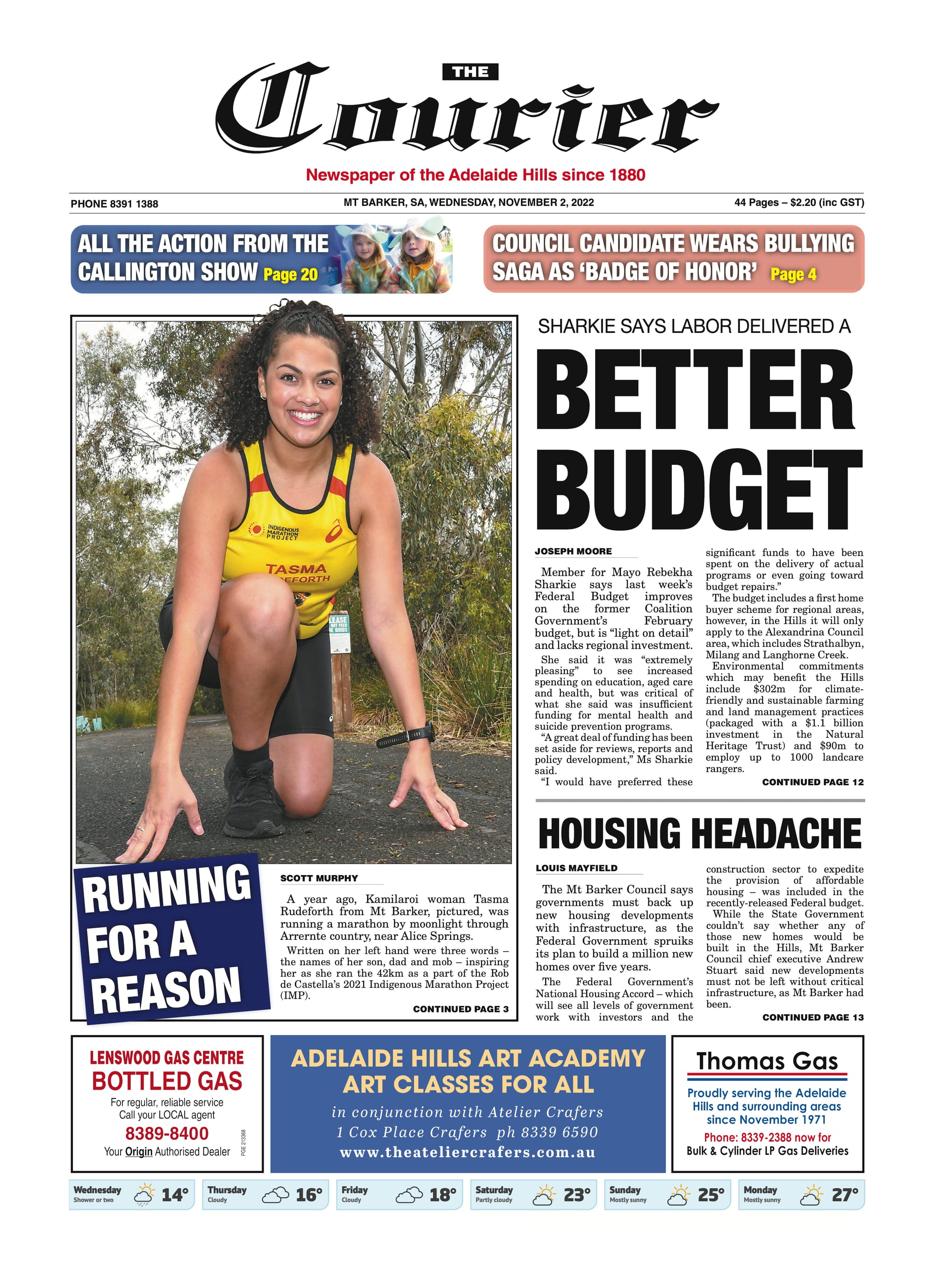 The Courier, November 2, 2022