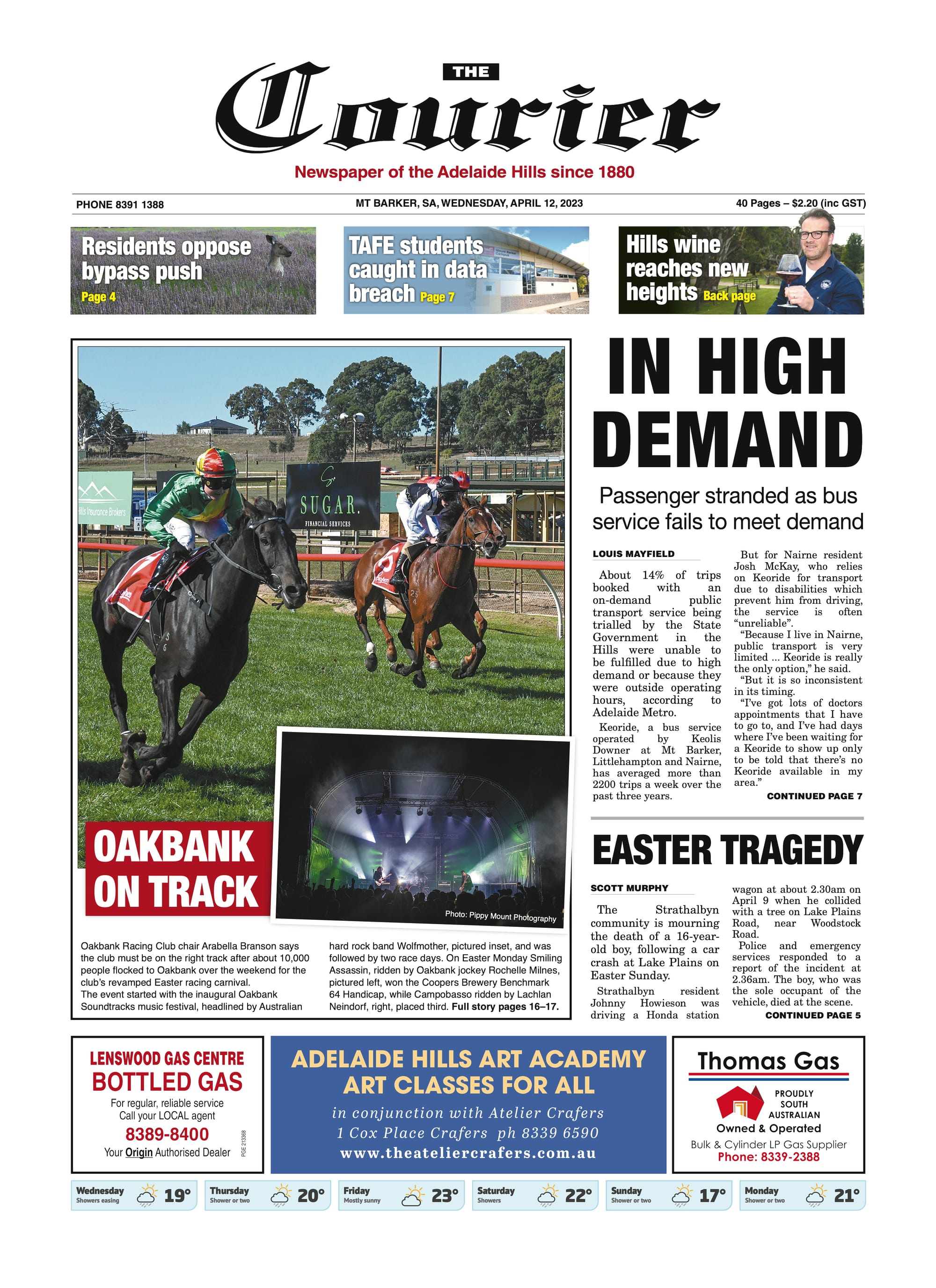 The Courier, April 12, 2023