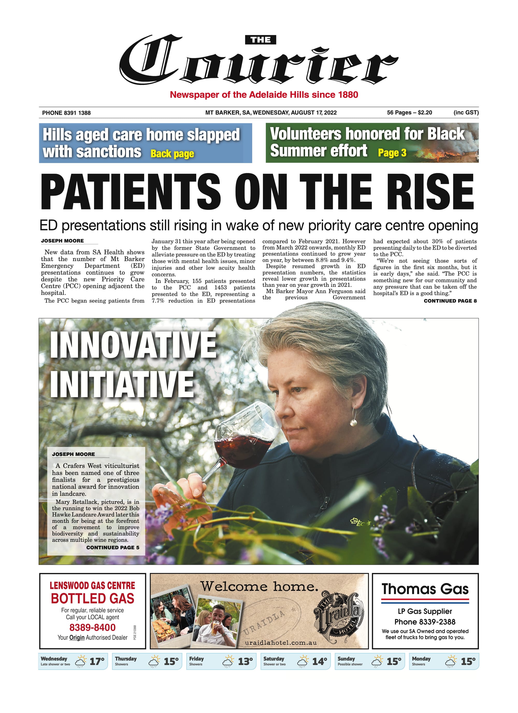 The Courier, August 17, 2022