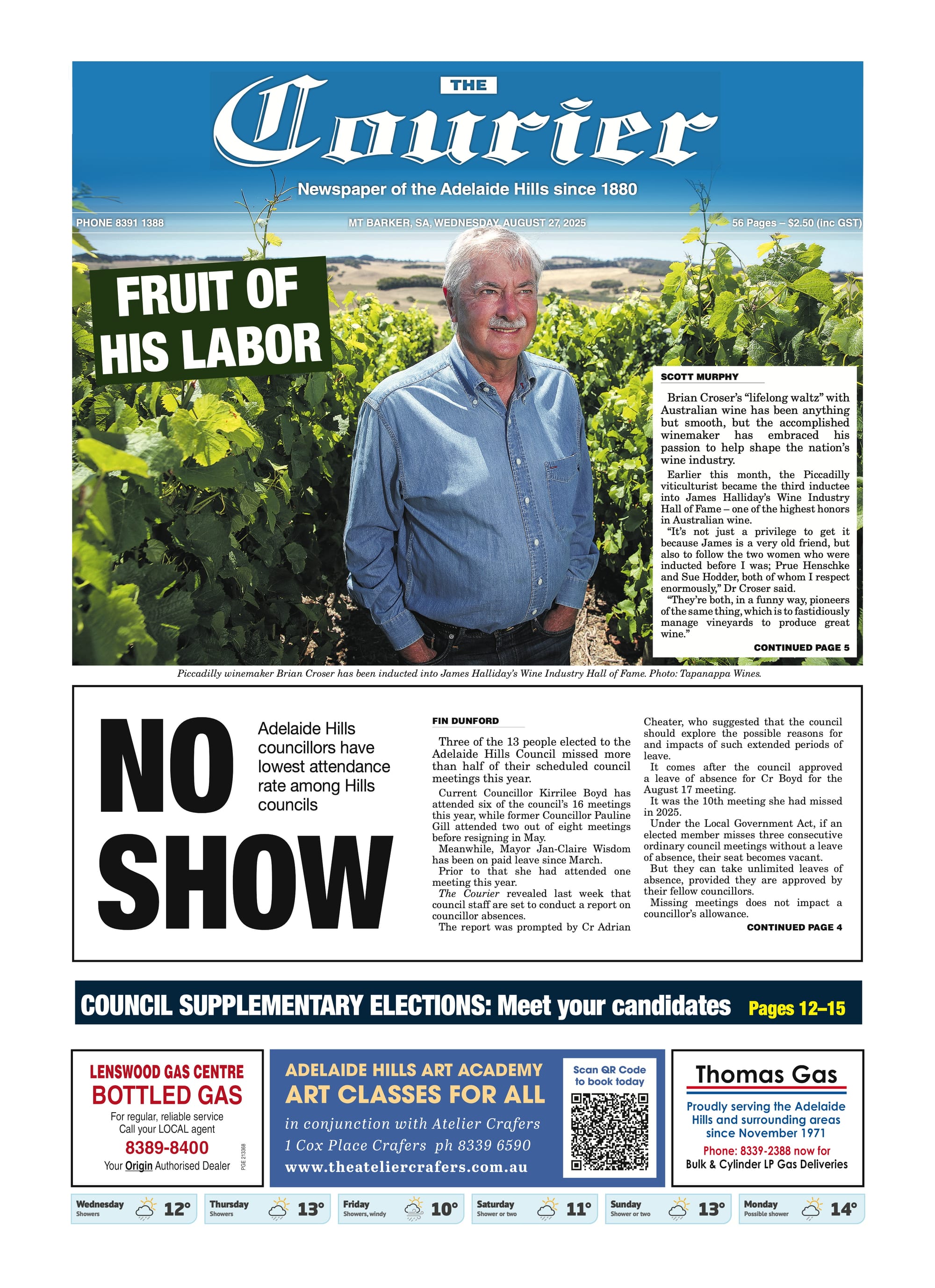 The Courier, August 27, 2025  post
                                image