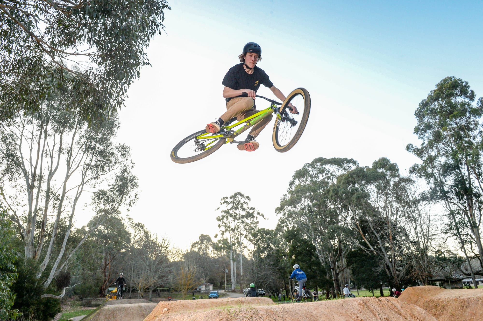 New bike track rises through community co-operation