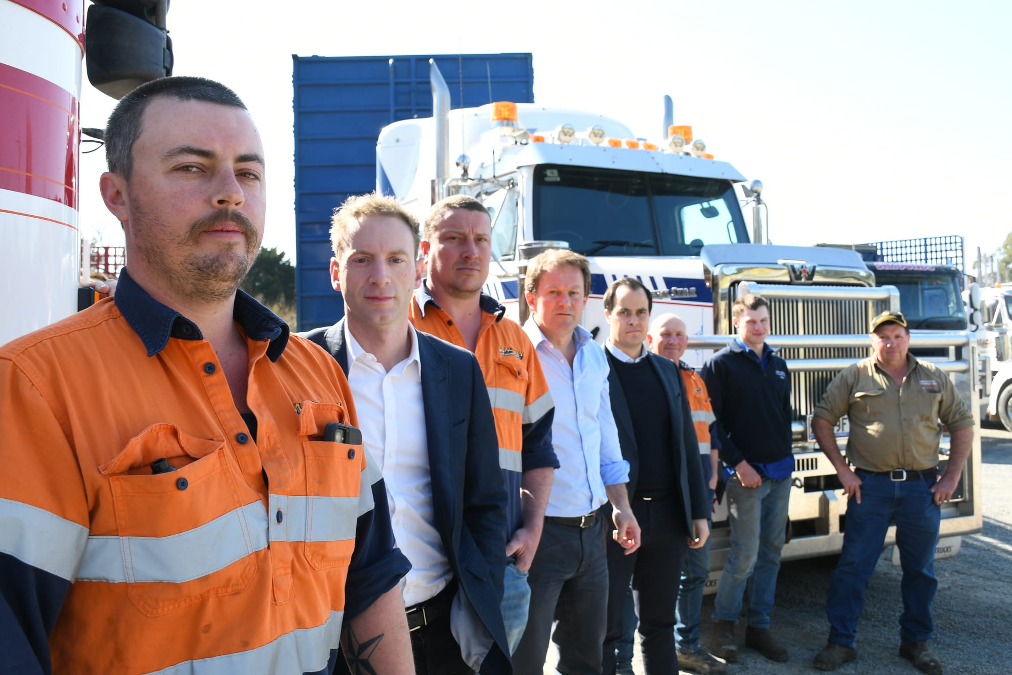 Sorry, no lorry: residents rally against truck ban plan