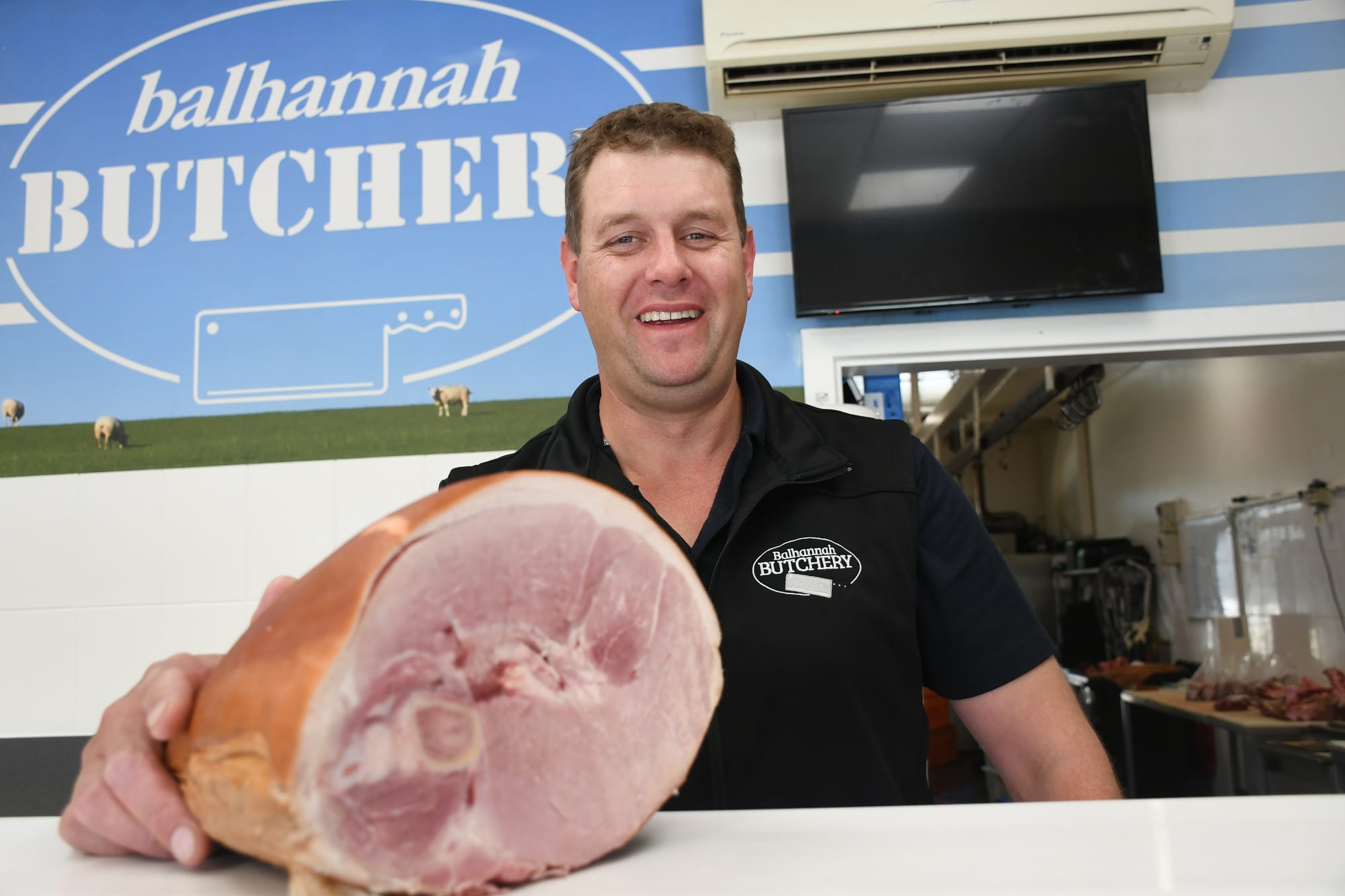 No bones to pick with Brad's ham