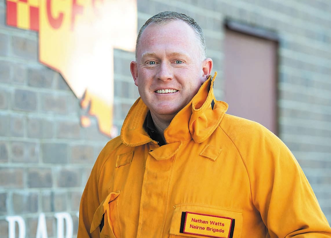 Firefighter honored with Fire Service Medal