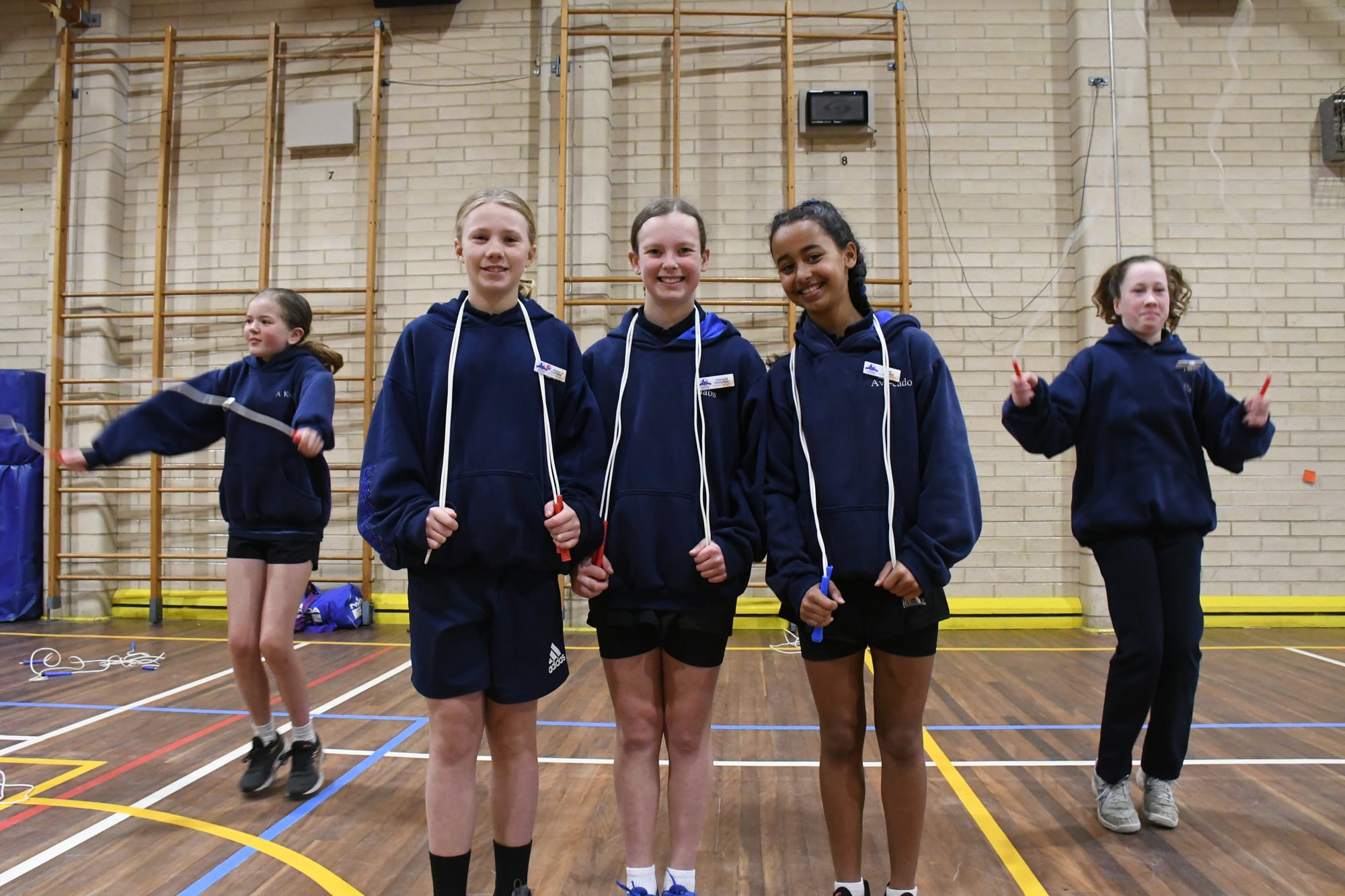 Skipping for a cause