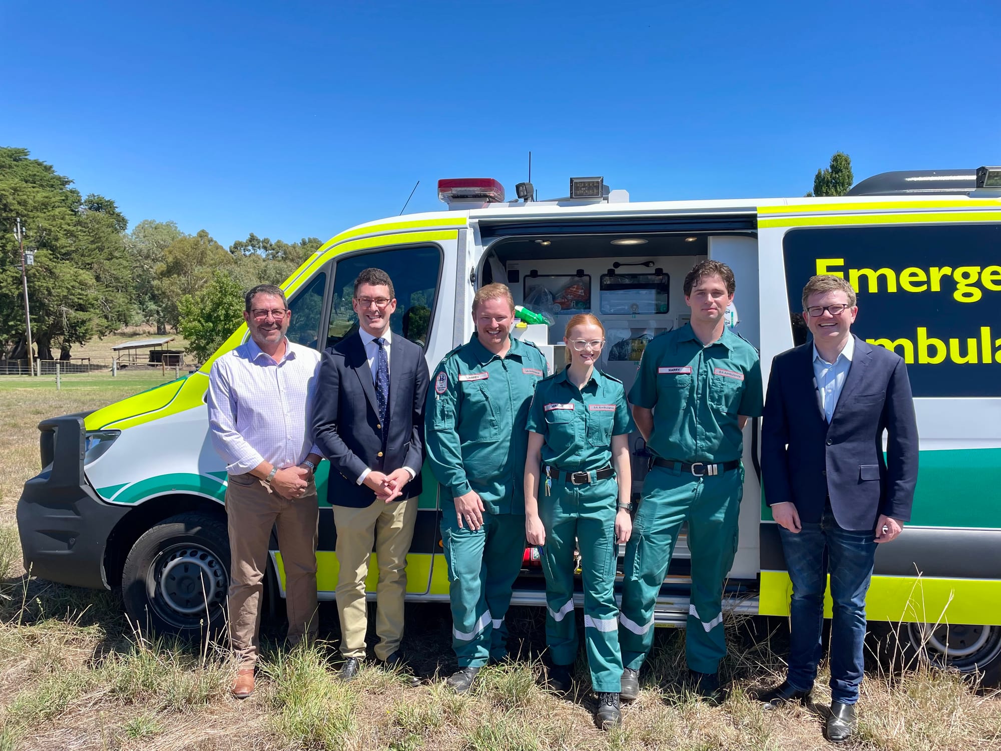 Lifeline: Mt Barker's new ambulance crew hits the road