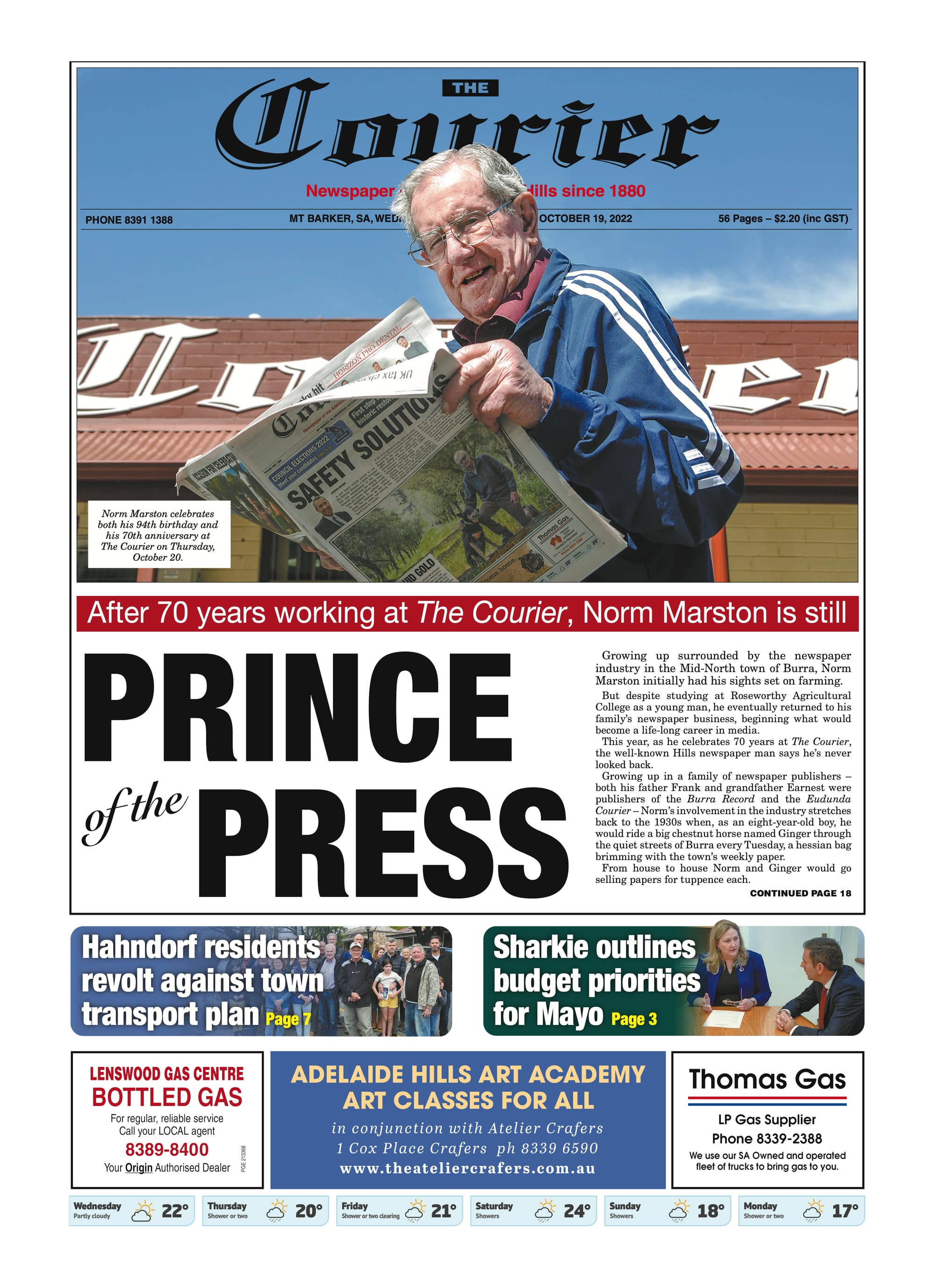 The Courier, October 19, 2022