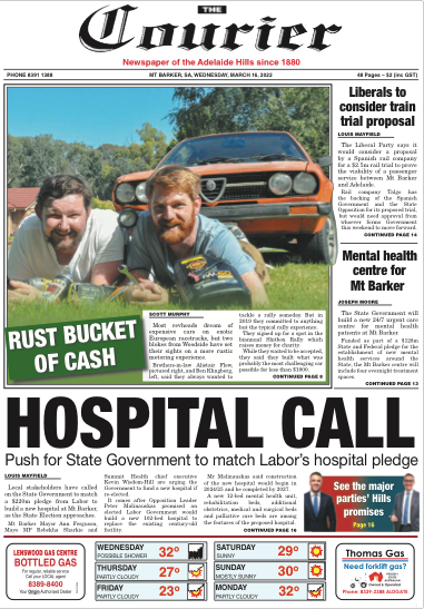 The Courier, March 16, 2022