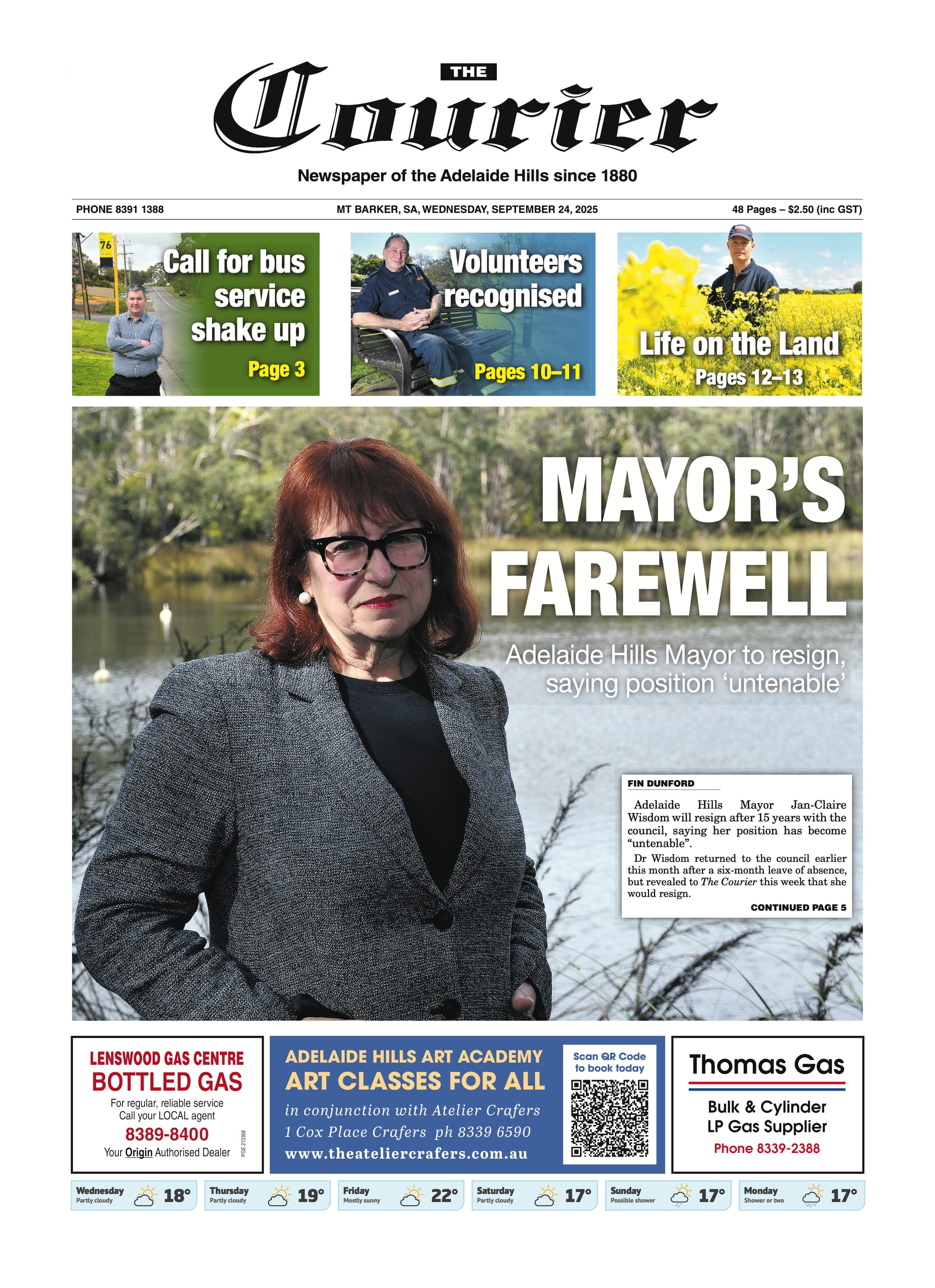 The Courier, September 24, 2025