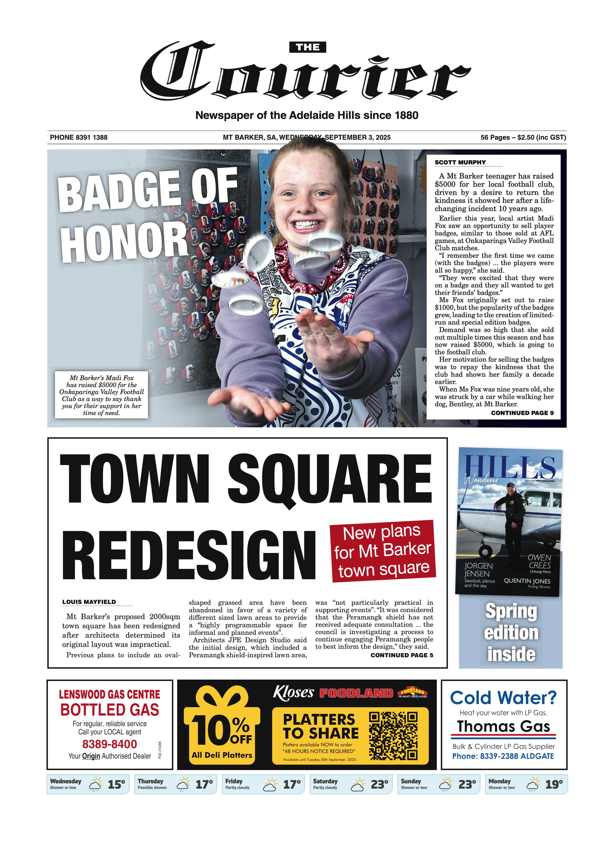 The Courier, September 3, 2025  post
                                image