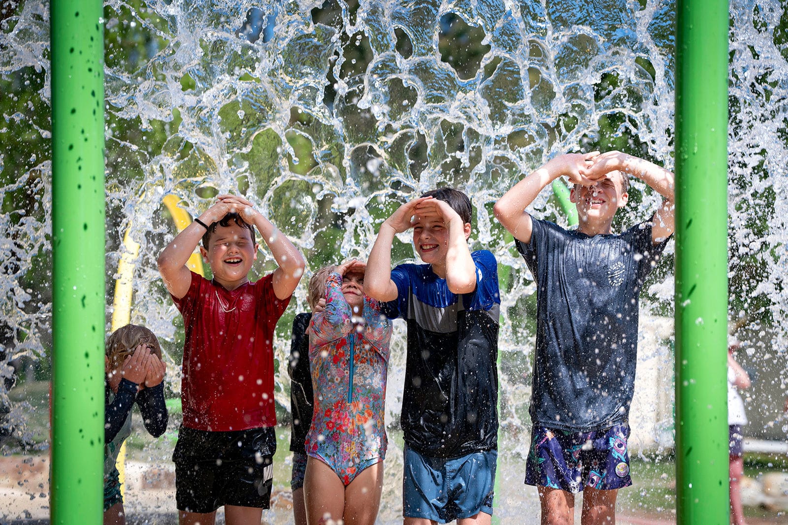 Splash down: new splash park opens in the Hills