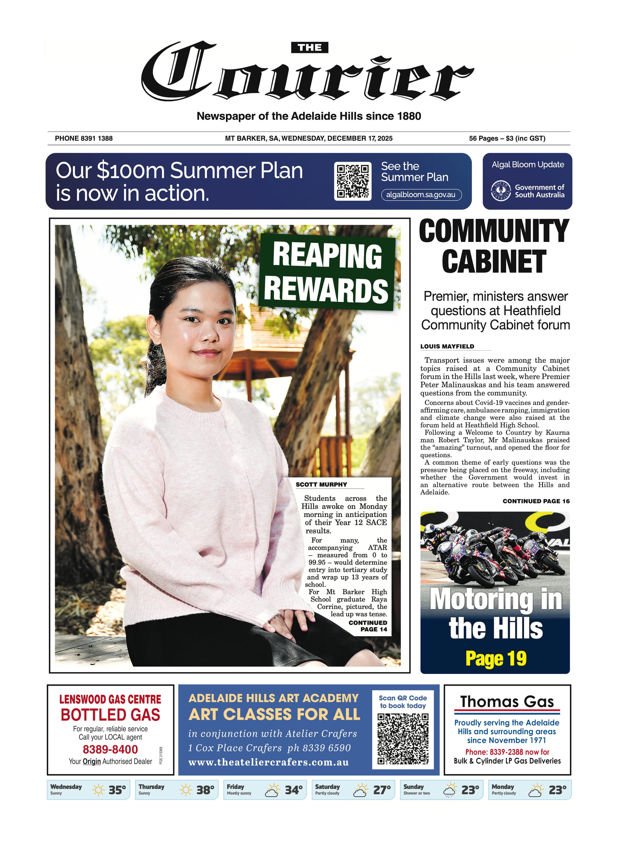 The Courier, December 17, 2025  post
                                image