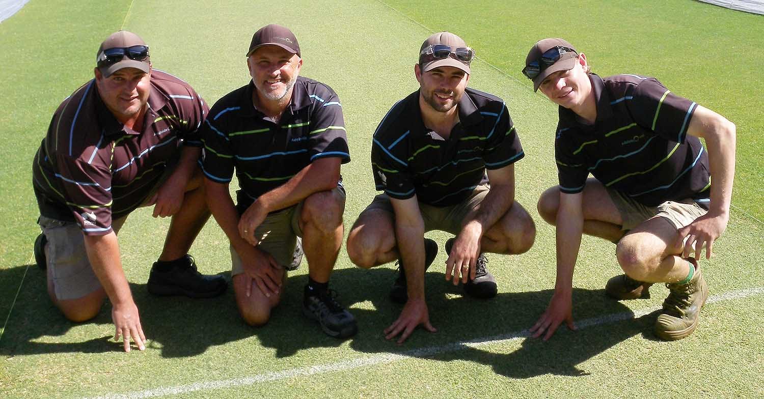 Pitching in for Test success