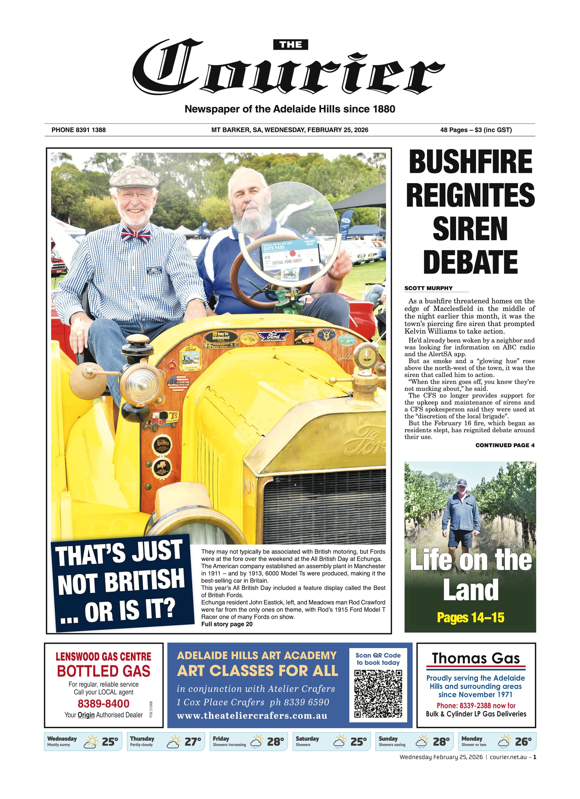 The Courier, February 25, 2026