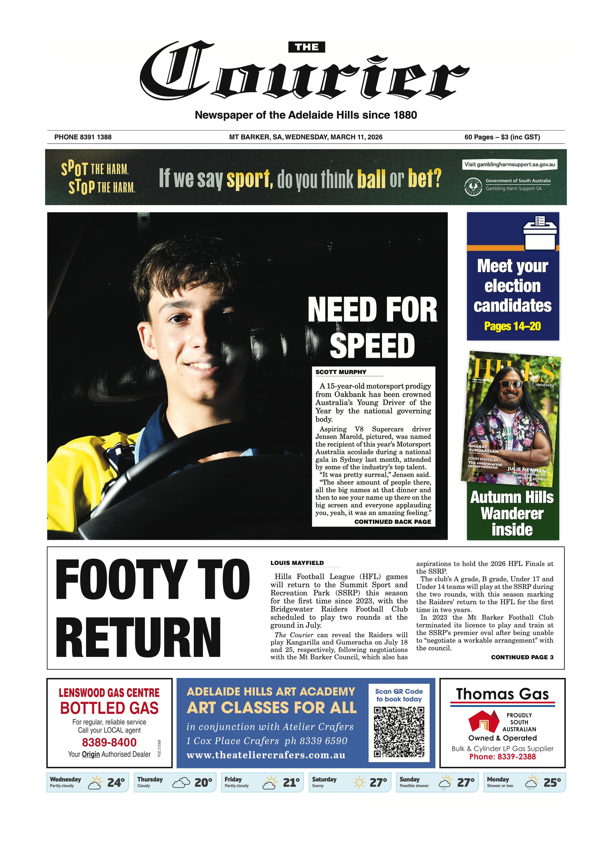 The Courier, March 11, 2026