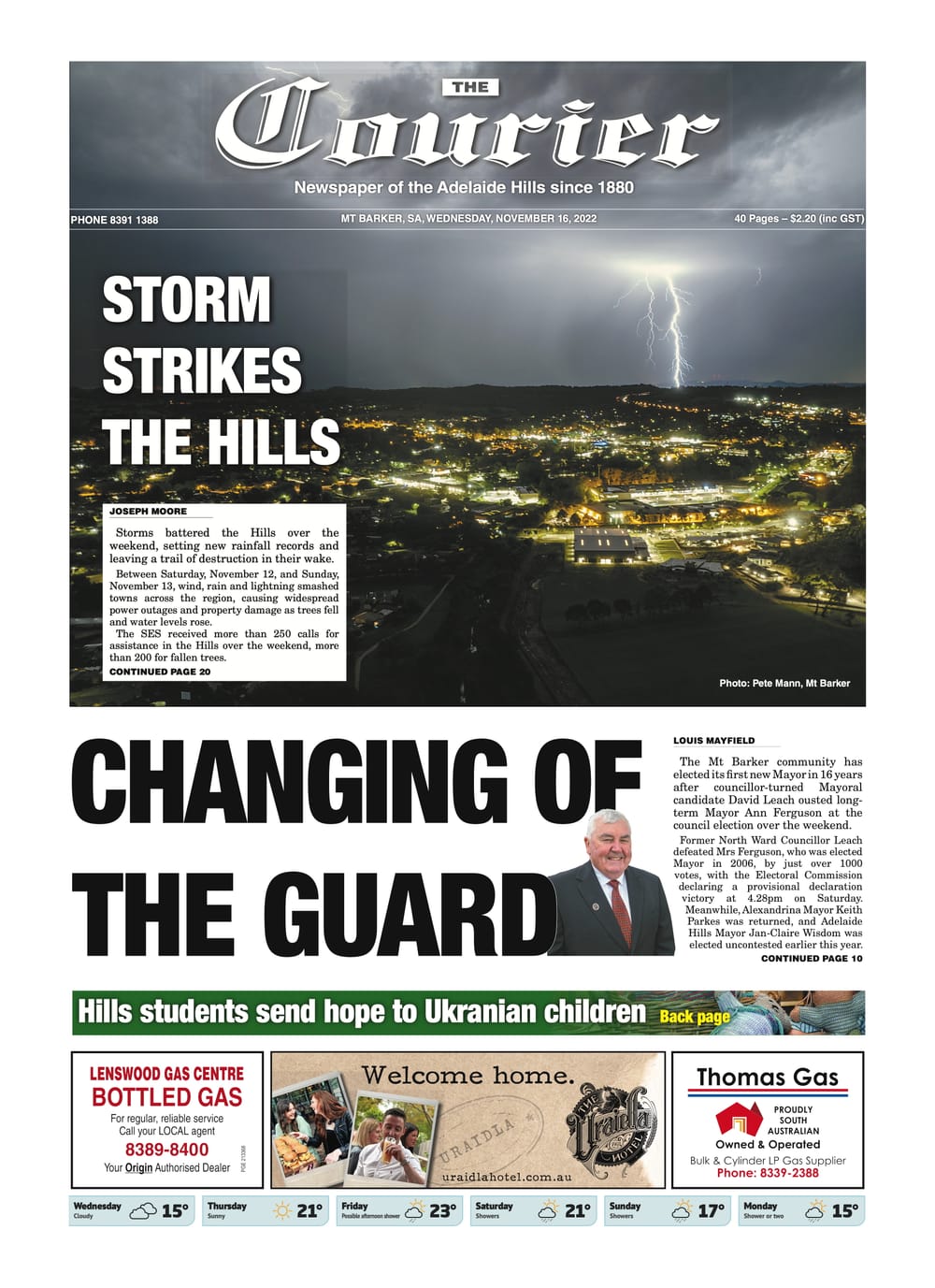 The Courier, November 16, 2022 post image