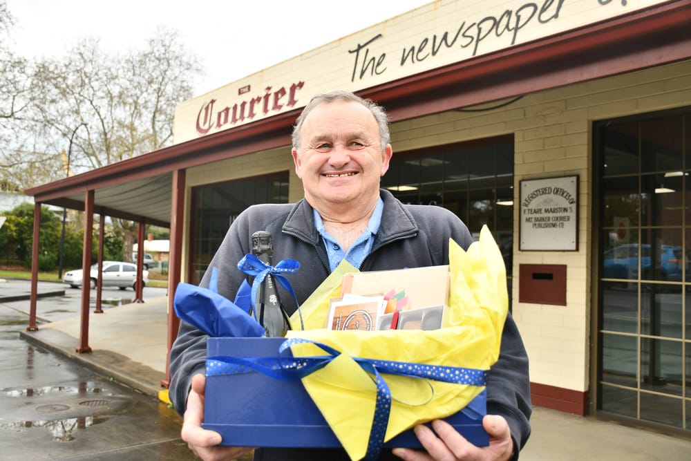 'Luck' and chocolate on the side of Stirling competition winner post image