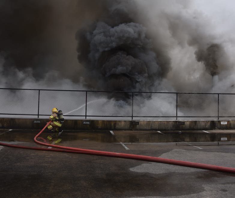 Woolworths inferno: supermarket devastated by fire post image