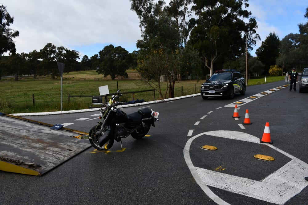 Motorcyclist escapes serious injury in Balhannah crash post image