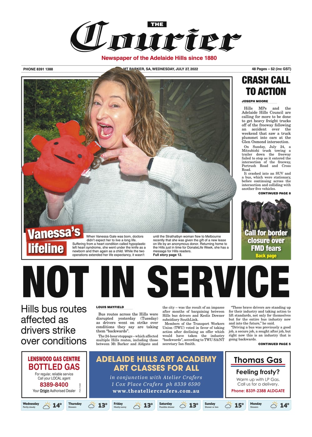 The Courier, July 27, 2022 post image