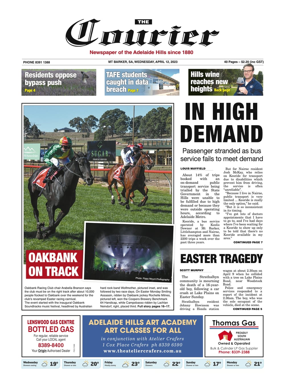 The Courier, April 12, 2023 post image