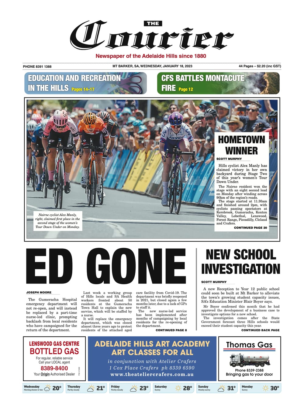 The Courier, January 18, 2023 post image