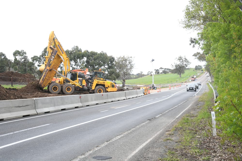 Work begins on new overtaking lane on dangerous road post image