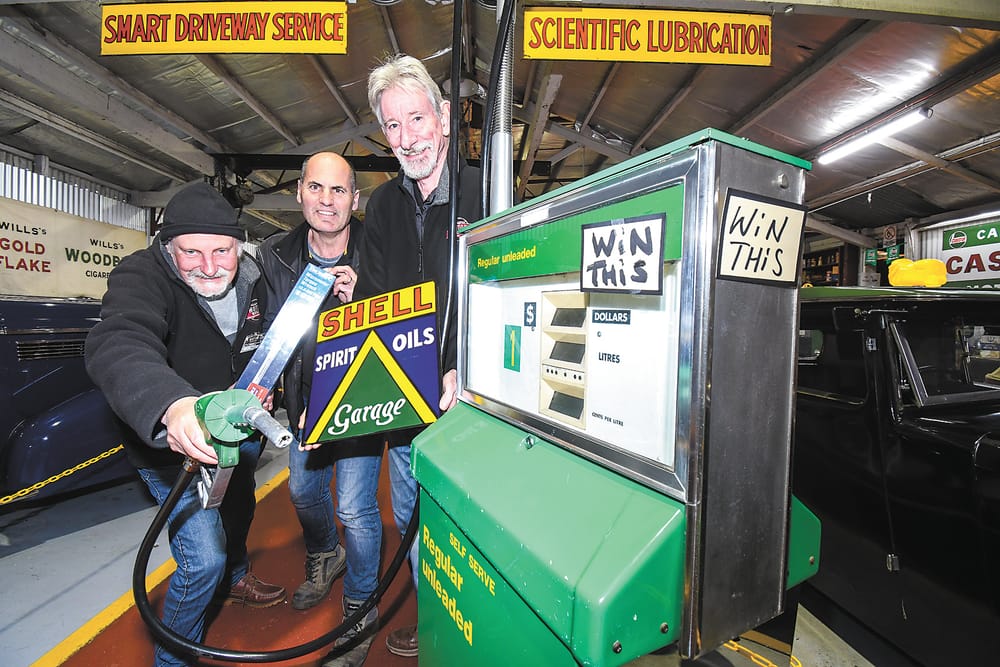 Vintage petrol bowser among fundraiser prizes post image