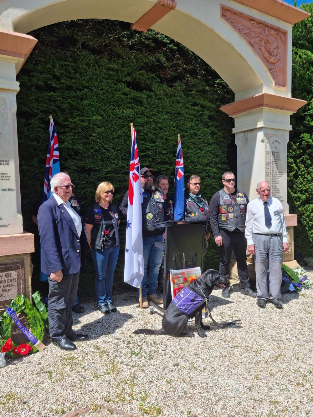 Lest we forget: The Hills stops to remember post image