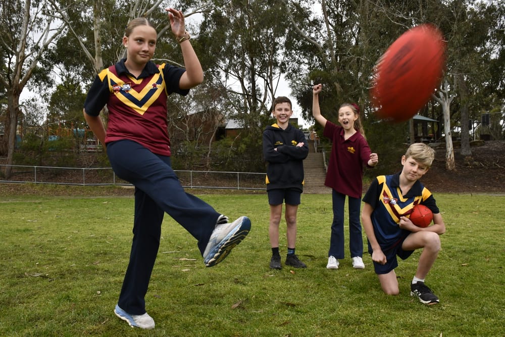 Kicking goals: local school chosen for football investment post image
