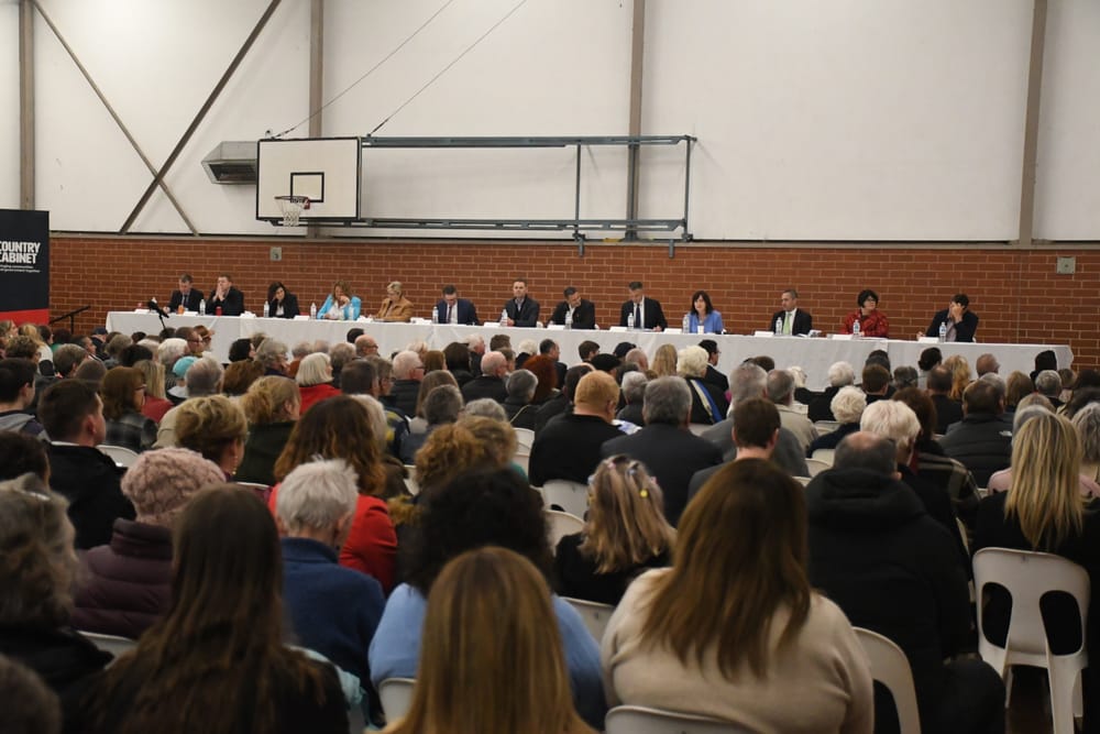 Infrastructure, health addressed at public forum post image