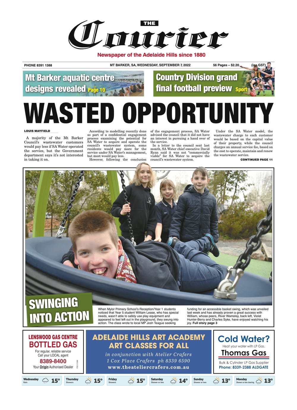 The Courier, September 07, 2022 post image