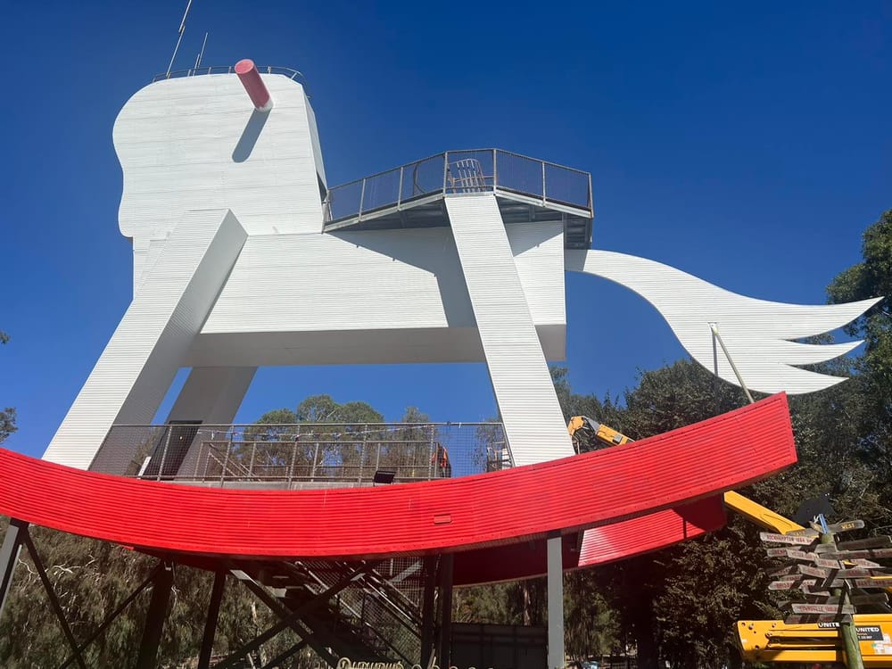 Big Rocking Horse a painted pony post image