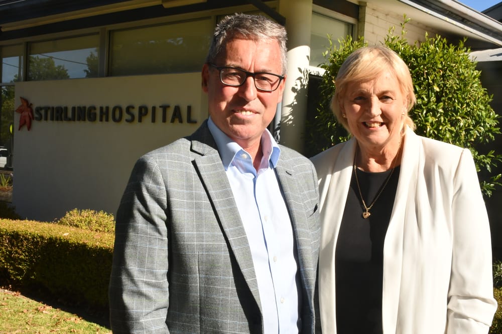 Stirling Hospital to stay post image