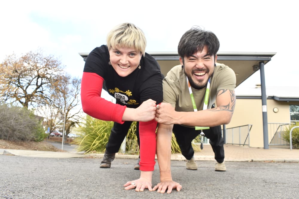 Push-ups for mental health post image