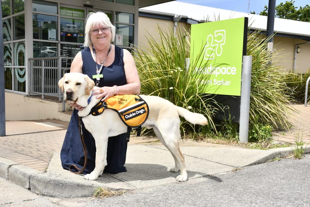 Support dog joins headspace post image