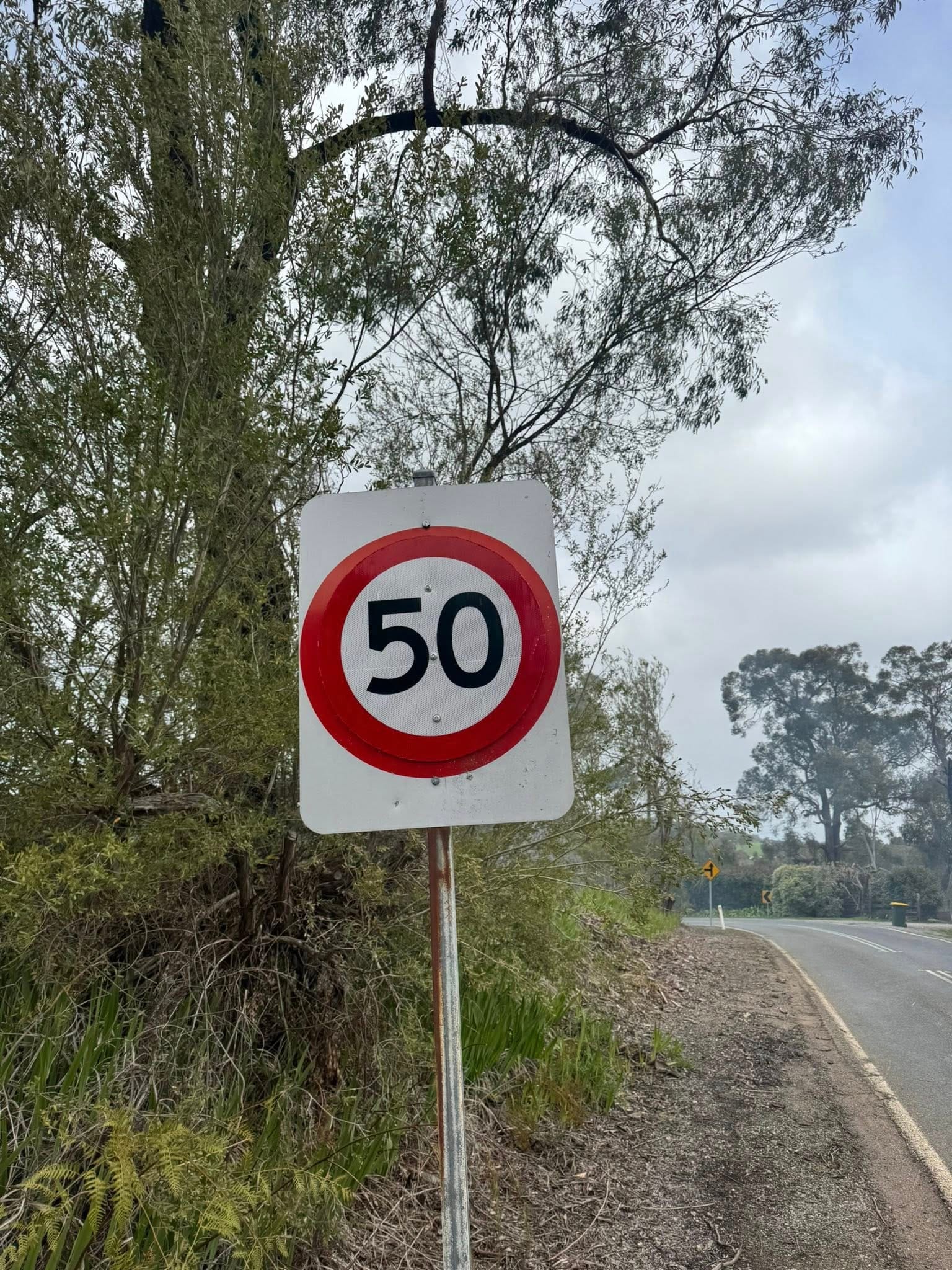 Homemade road sign sparks police warning post image
