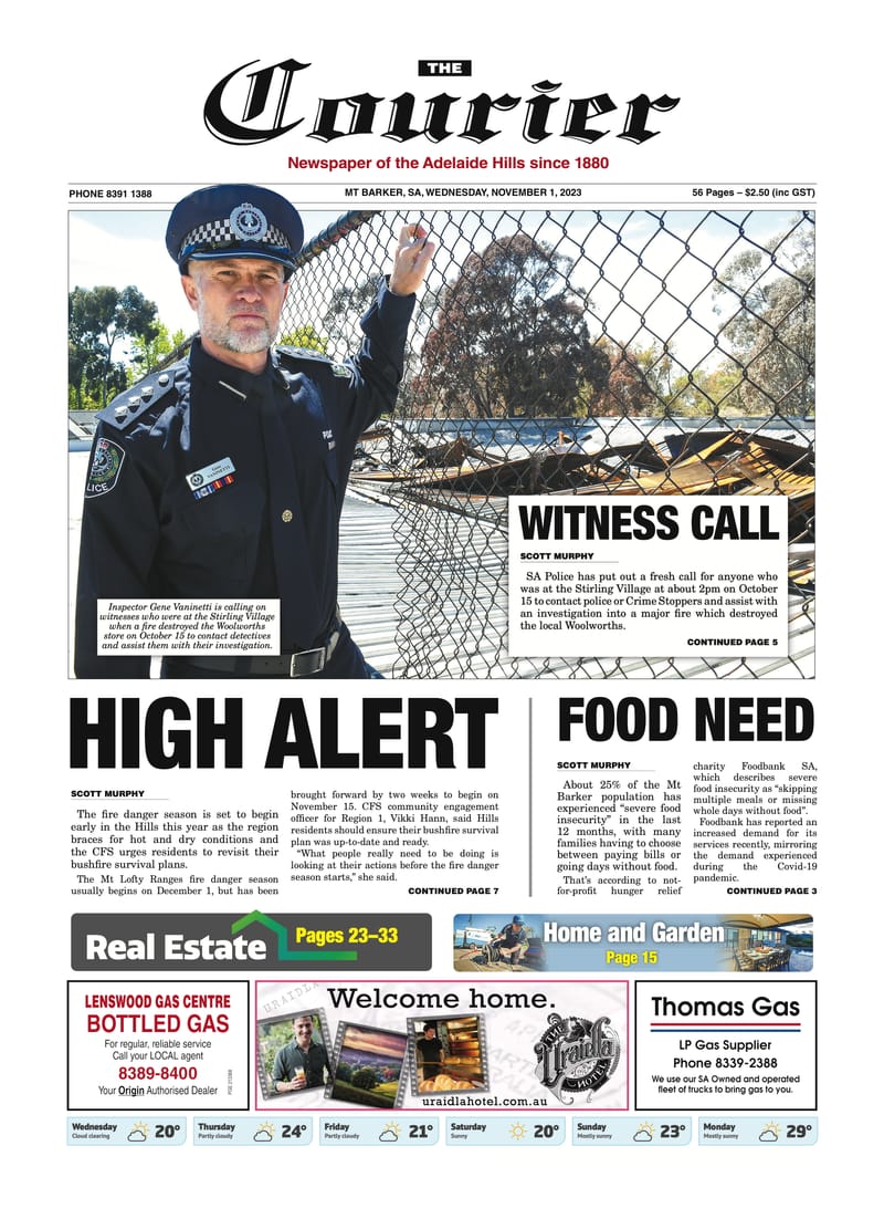 The Courier, November 1, 2023 post image