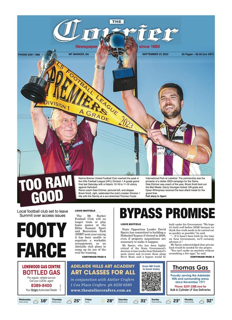 The Courier, September 27, 2023 post image