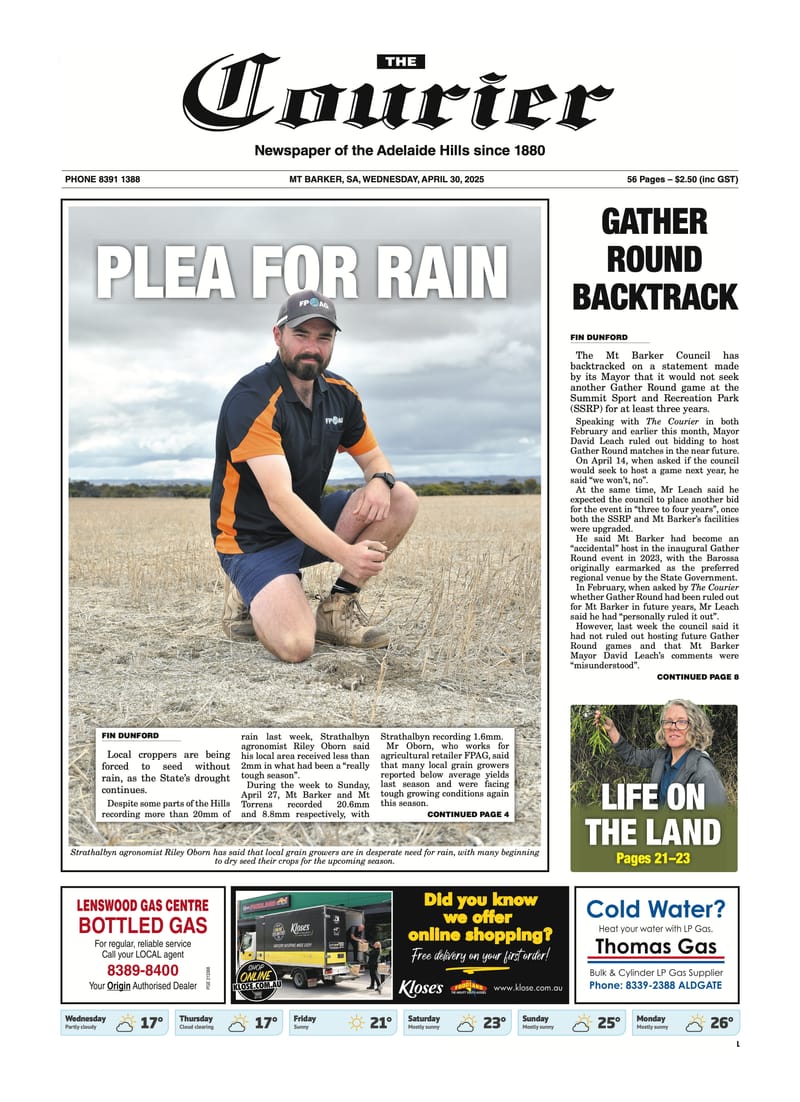 The Courier, April 30, 2025 post image