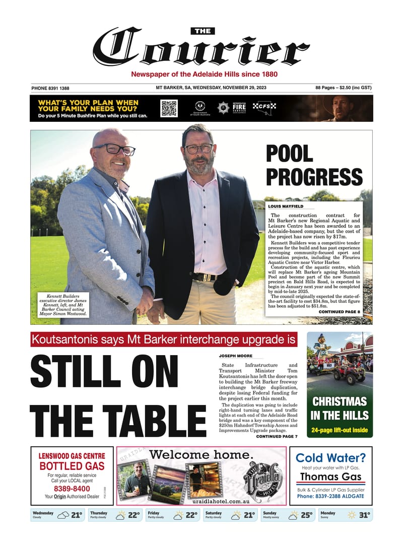 The Courier, November 29, 2023 post image