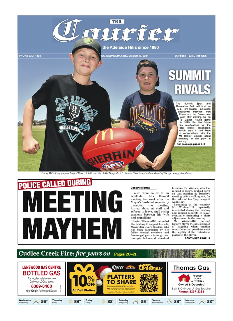 The Courier, December 18, 2024 post image