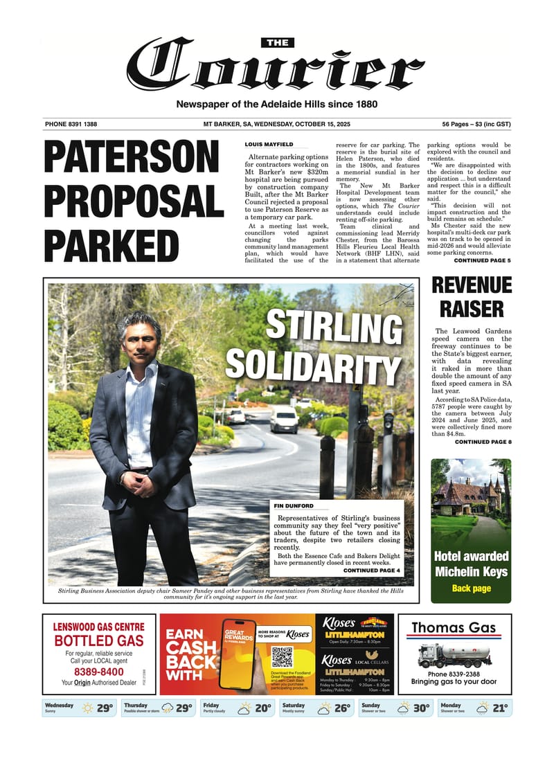 The Courier, October 15, 2025 post image