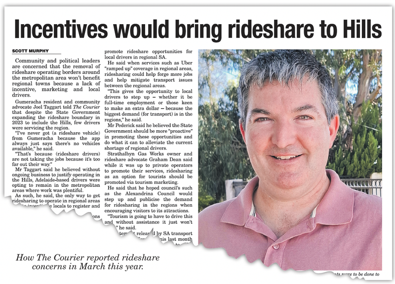 Rideshare accessibility an ongoing concern post image