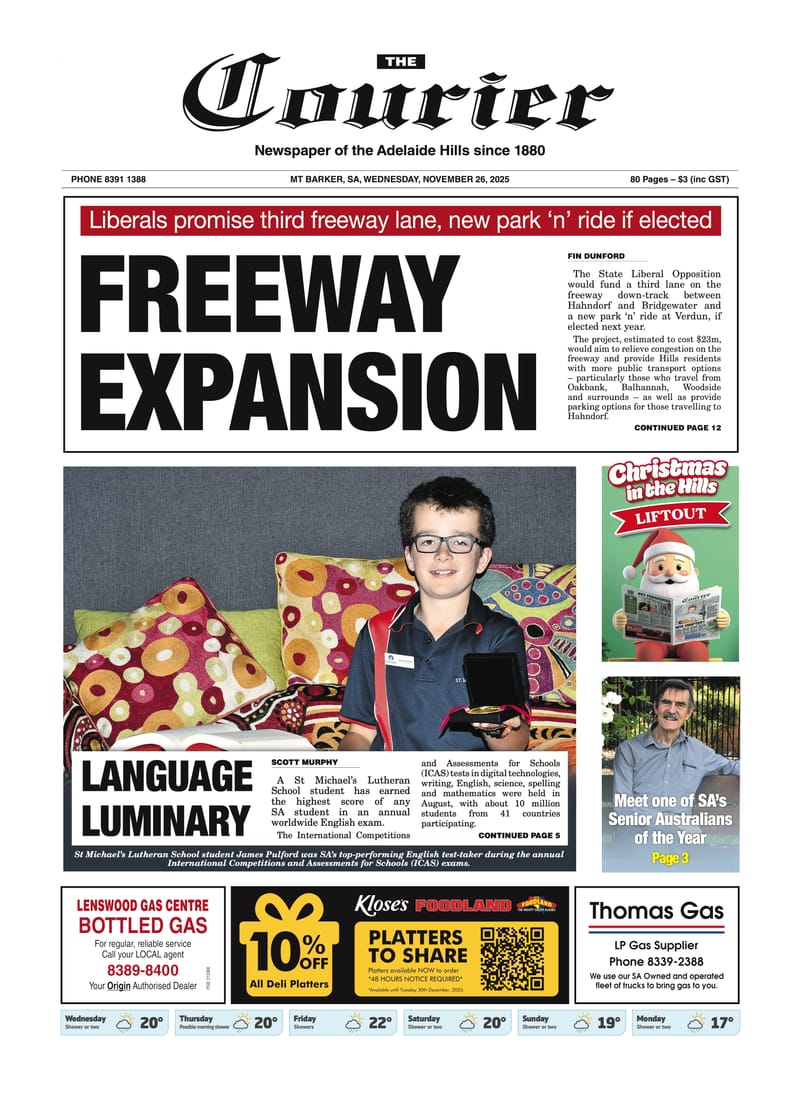 The Courier, November 26, 2025 post image