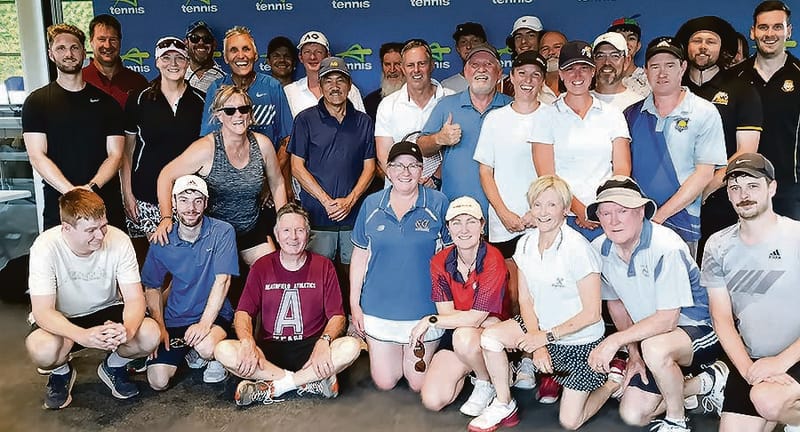 Plenty of tennis Drive post image